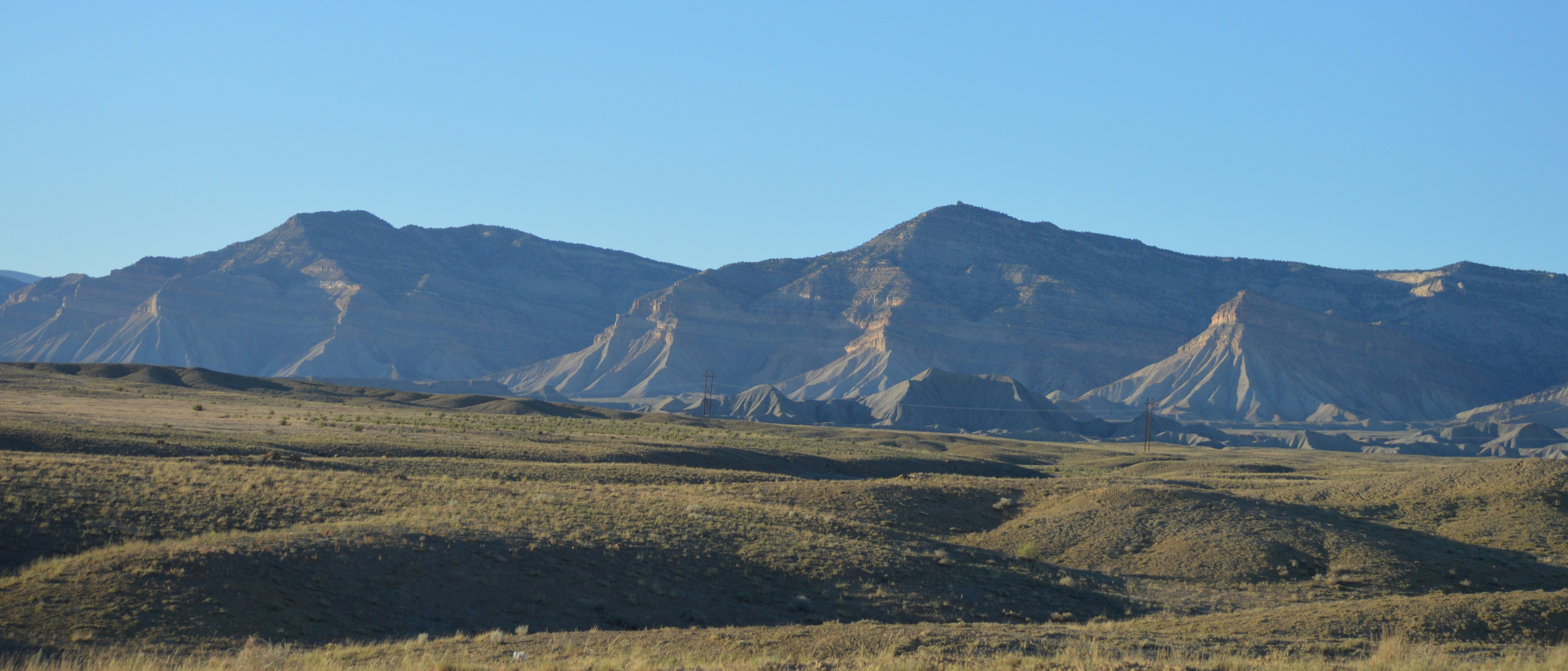 Grand Valley landscape near Orchard Mesa and Grand Junction